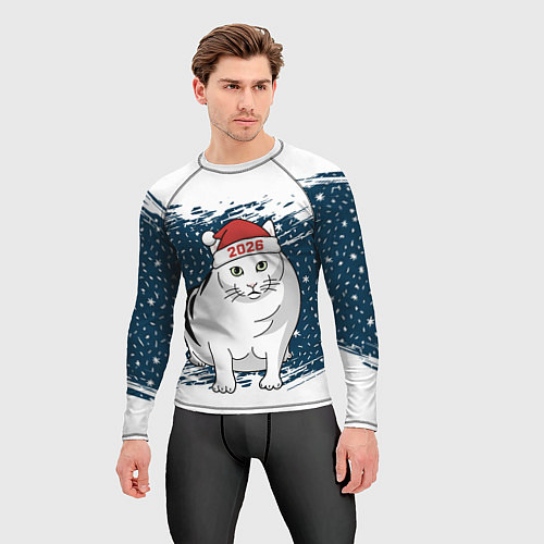 Мужской рашгард Кот Бендер - 2026 / 3D-принт – фото 3