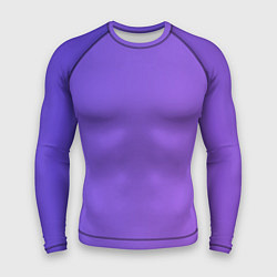 Мужской рашгард Color purple gradient