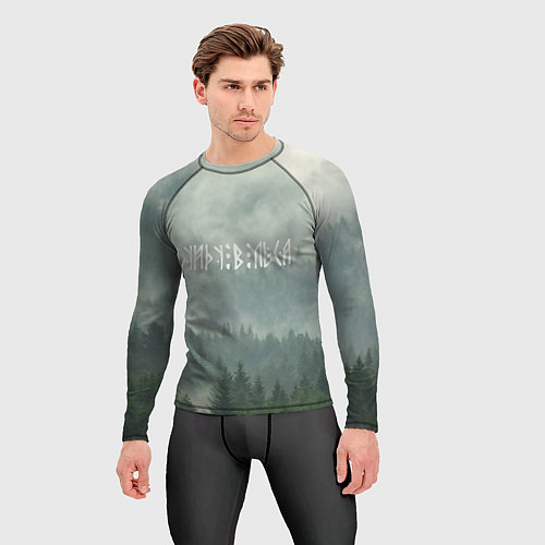 Мужской рашгард Уйду в леса / 3D-принт – фото 3