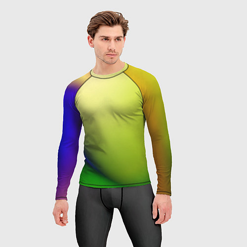 Мужской рашгард The color is multicolored / 3D-принт – фото 3