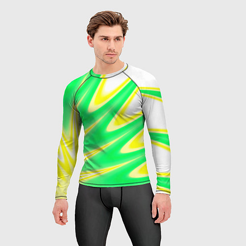 Мужской рашгард Multicolored color / 3D-принт – фото 3