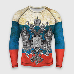 Рашгард мужской Герб имперской России, цвет: 3D-принт