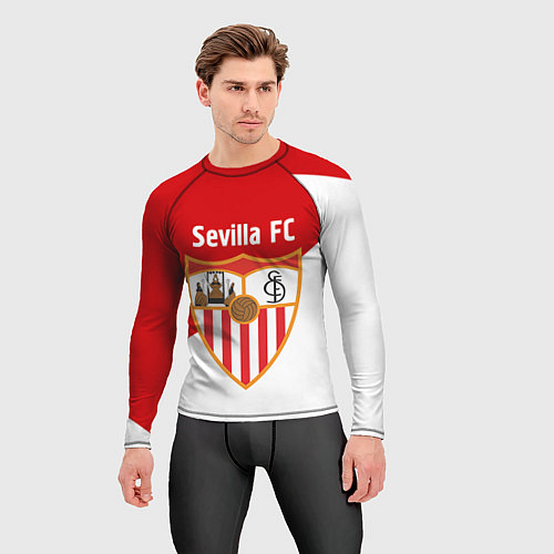 Мужской рашгард Sevilla FC / 3D-принт – фото 3