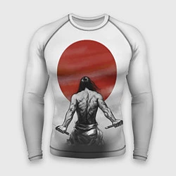 Мужской рашгард Ярость самурая