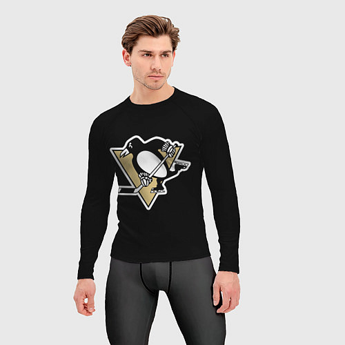 Мужской рашгард Pittsburgh Penguins: Crosby / 3D-принт – фото 3