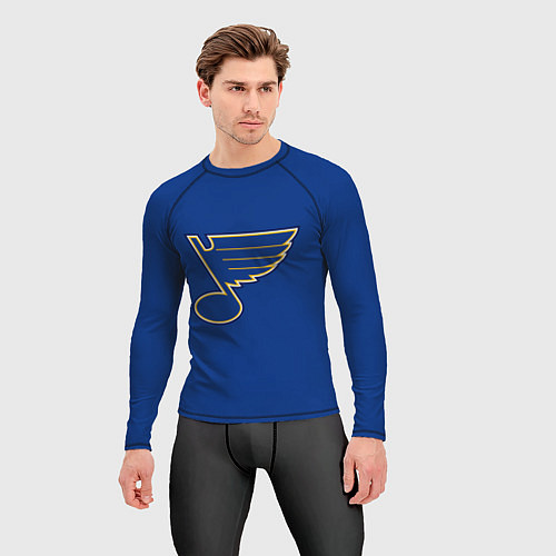 Мужской рашгард St Louis Blues: Tarasenko 91 / 3D-принт – фото 3