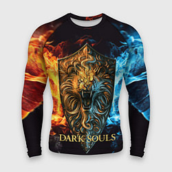 Рашгард мужской Dark Souls: Lion Shield, цвет: 3D-принт