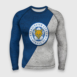 Рашгард мужской Leicester City FC, цвет: 3D-принт