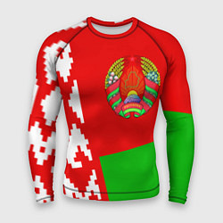 Рашгард мужской Патриот Беларуси, цвет: 3D-принт
