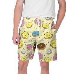 Мужские шорты Сладкие пончики