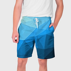 Мужские шорты Geometric blue