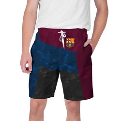 Мужские шорты FC Barcelona: Dark polygons