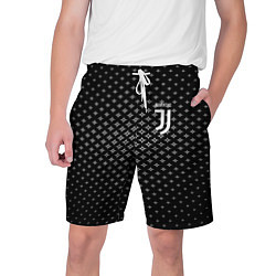 Шорты на шнурке мужские Juventus: Sport Grid, цвет: 3D-принт