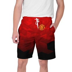 Мужские шорты FC Man UTD: Red Poly