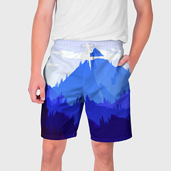 Мужские шорты Firewatch: Cold Mountain