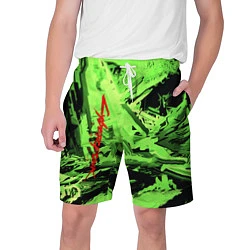 Мужские шорты Cyberpunk 2077: Green Breaks