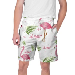 Мужские шорты Lil Peep: Pink Flamingo