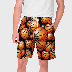 Мужские шорты Баскетбольные яркие мячи