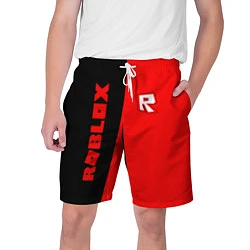 Шорты на шнурке мужские ROBLOX, цвет: 3D-принт