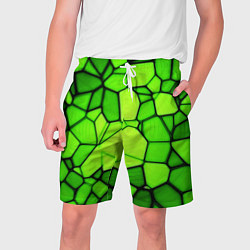 Мужские шорты Зеленая мозаика
