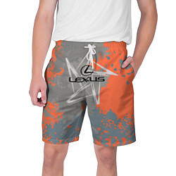 Шорты на шнурке мужские LEXUS, цвет: 3D-принт