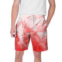 Шорты на шнурке мужские RED SMOKE, цвет: 3D-принт