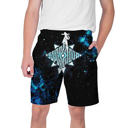 Шорты на шнурке мужские Supernova, цвет: 3D-принт