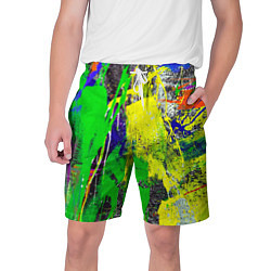 Мужские шорты Брызги красок Grunge Paints