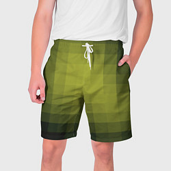 Шорты на шнурке мужские Милитари мозаика, цвет: 3D-принт
