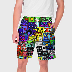 Мужские шорты Geometry Dash: All Skins