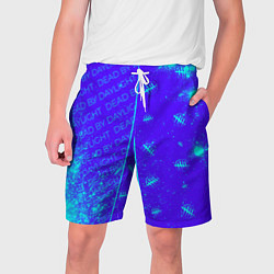 Шорты на шнурке мужские DEAD BY DAYLIGHT Краски Паттерны, цвет: 3D-принт
