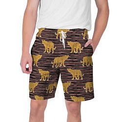 Мужские шорты Леопарды паттерн