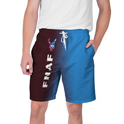 Шорты на шнурке мужские ФНАФ - БОННИ Градиент Вертикально, цвет: 3D-принт