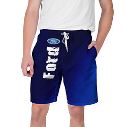 Шорты на шнурке мужские FORD Ford - Космос, цвет: 3D-принт