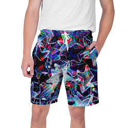 Шорты на шнурке мужские Neon Stars, цвет: 3D-принт