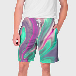 Шорты на шнурке мужские Digital Wave, цвет: 3D-принт