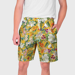 Мужские шорты Цветы Солнечное Лето