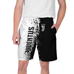 Шорты на шнурке мужские Juventus ювентус 2019, цвет: 3D-принт
