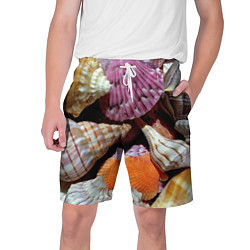 Мужские шорты Композиция из океанских ракушек