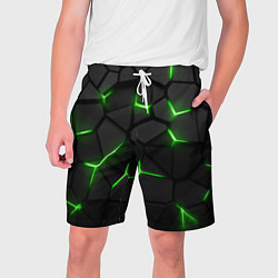 Мужские шорты Green neon steel