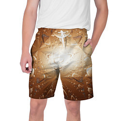 Мужские шорты Абстрактное изображение солнца