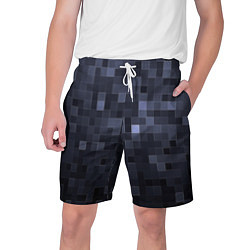 Шорты на шнурке мужские Minecraft block time, цвет: 3D-принт