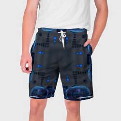 Шорты на шнурке мужские Квантосхема, цвет: 3D-принт