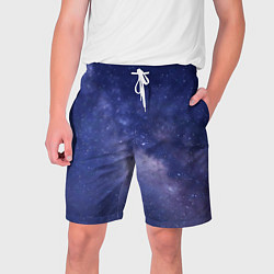 Шорты на шнурке мужские Космическая ностальгия, цвет: 3D-принт