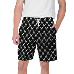 Шорты на шнурке мужские BAP white pattern, цвет: 3D-принт
