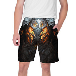 Шорты на шнурке мужские Огненный доспех рыцаря Dark Souls, цвет: 3D-принт