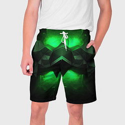 Мужские шорты Абстрактное царство зелени