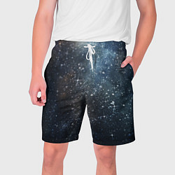 Мужские шорты Темное космическое звездное небо