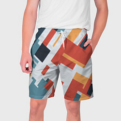 Мужские шорты Геометрический узор - нейросеть