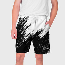 Шорты на шнурке мужские Просто краски текстура, цвет: 3D-принт